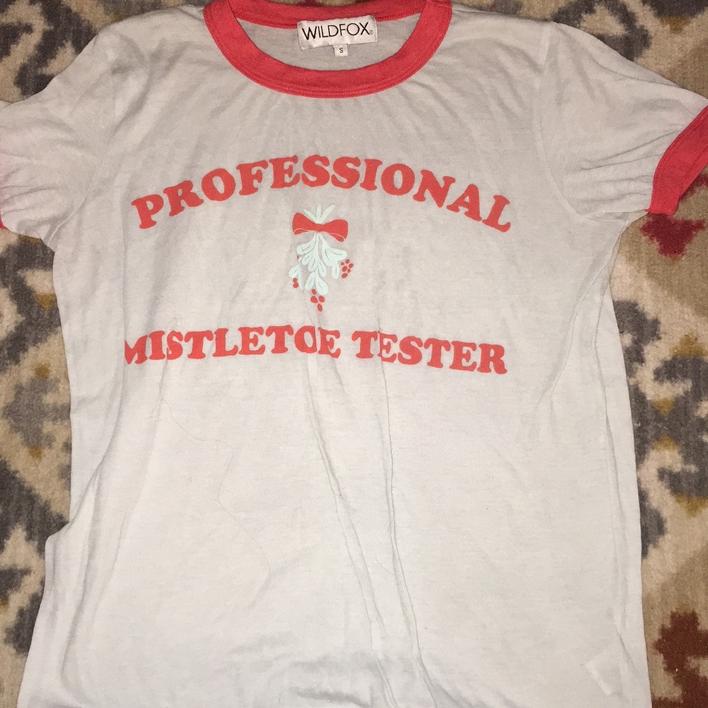 Wildfox ringer T-shirt